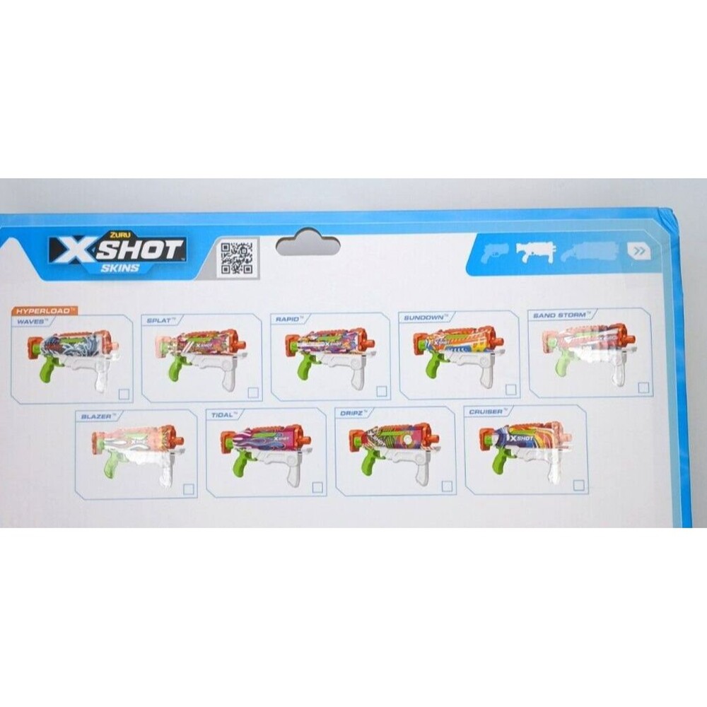 NEW X Shot Skins Fast Fill Water Gun - Blazer - Holds 500ml : Fire Up To 33 Feet - Picture 4 of 4
